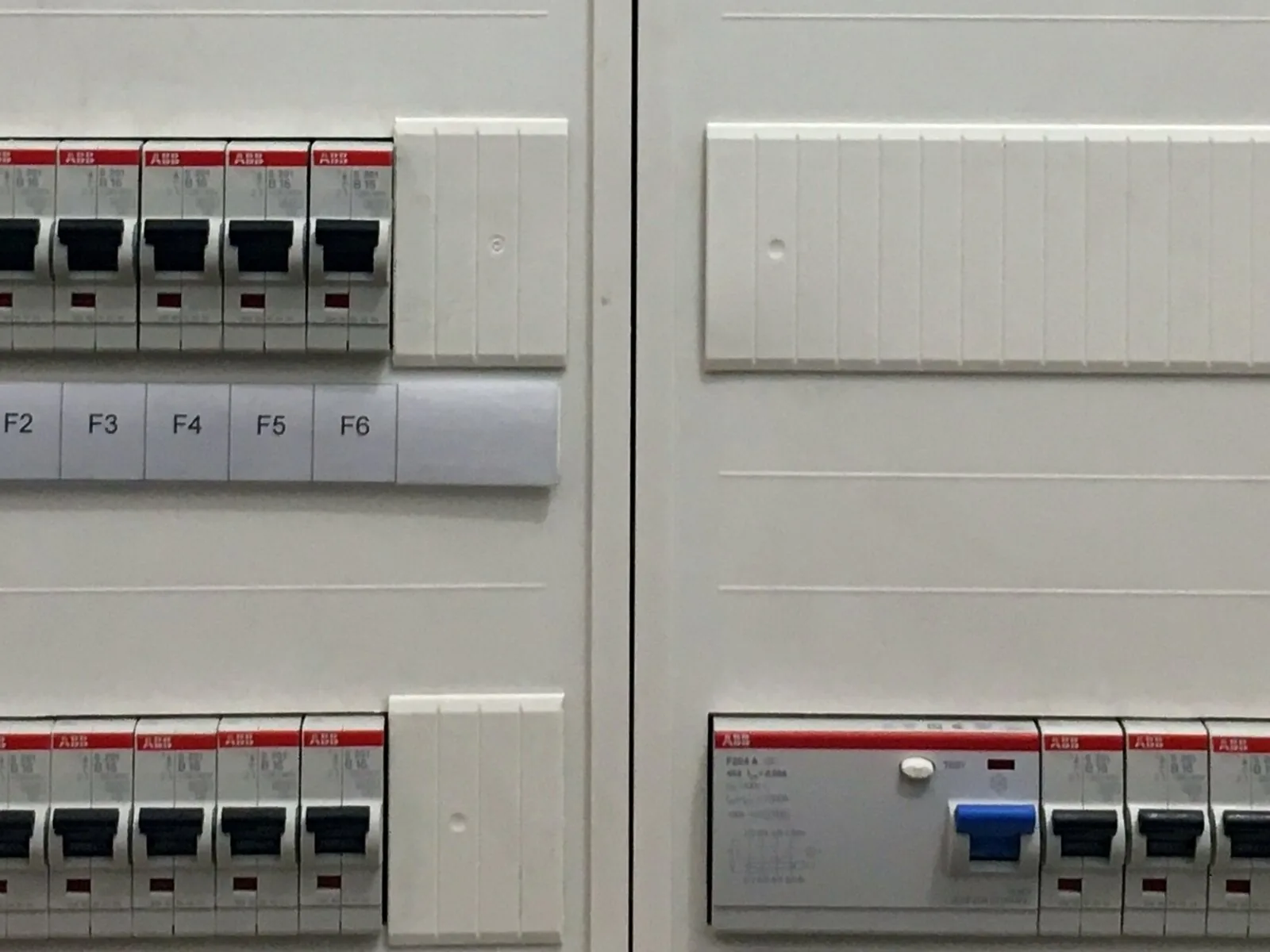 A switchboard being checked